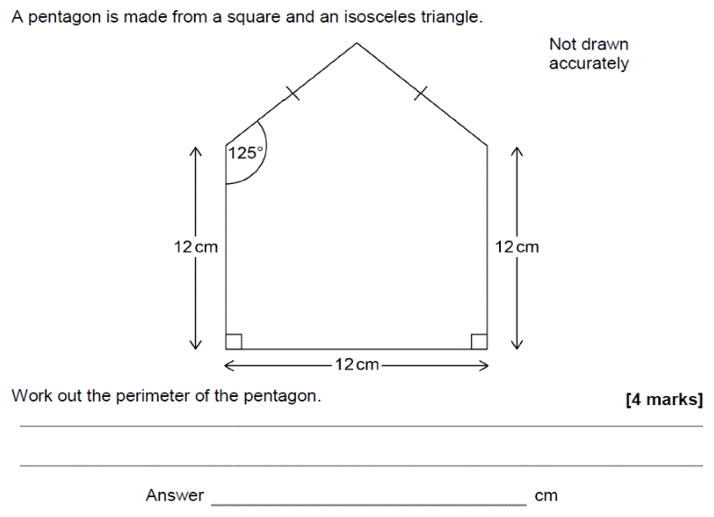 GCSE Sine Rule Quiz Question 03