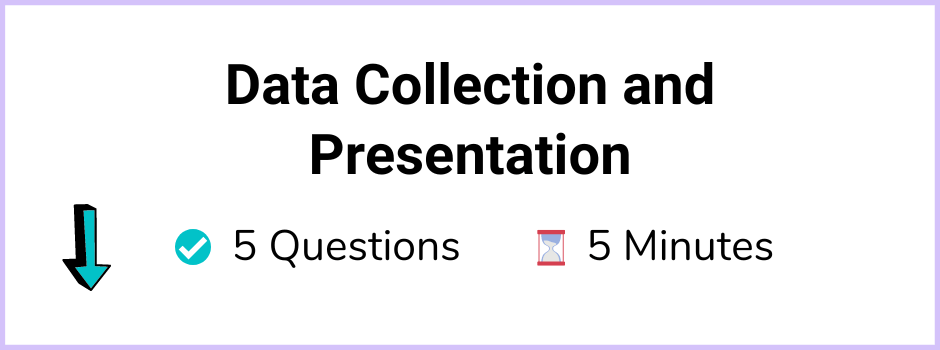 Data Collection and Presentation-11+ Topicwise Article-Quiz Banner