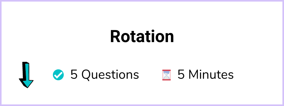 11+ Topicwise Rotations Article Quiz Image