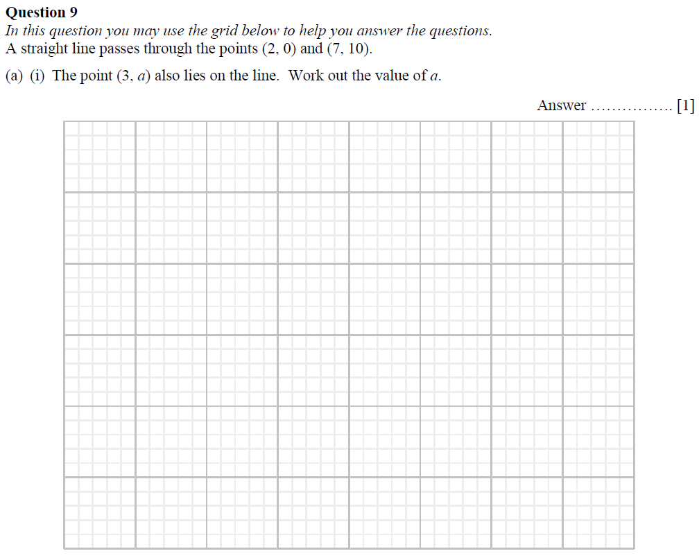 Question 13-Oundle School First Form Mathematics 2019