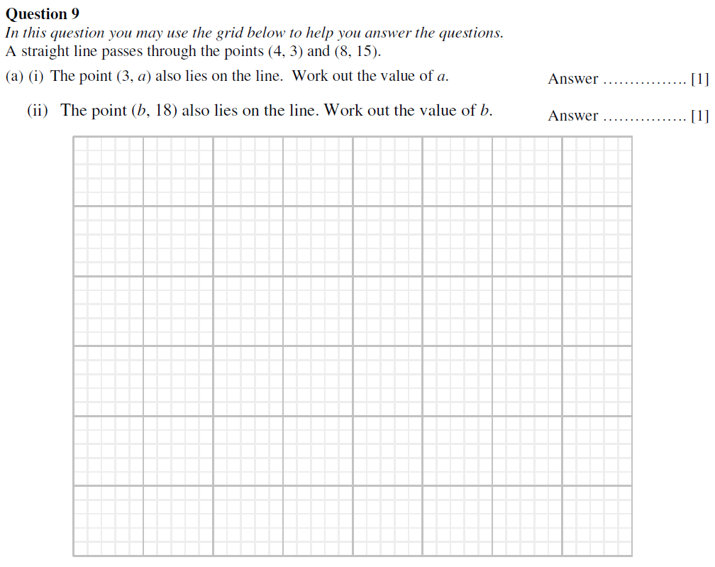 Question 13-Oundle School First Form Mathematics 2020