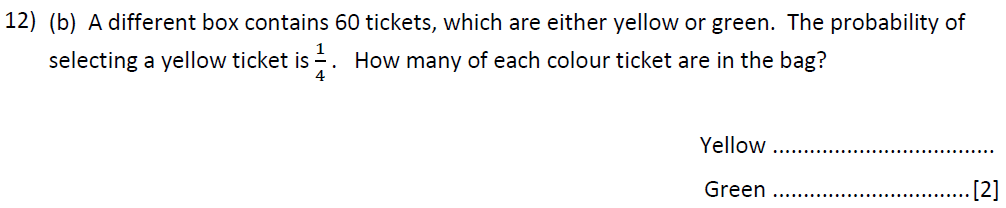 Question 13-Reigate Grammar 11 Plus Maths Entrance Examination 2021