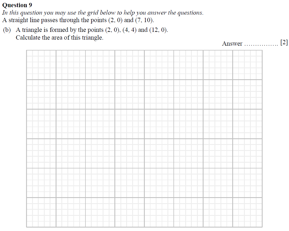 Question 15-Oundle School First Form Mathematics 2019