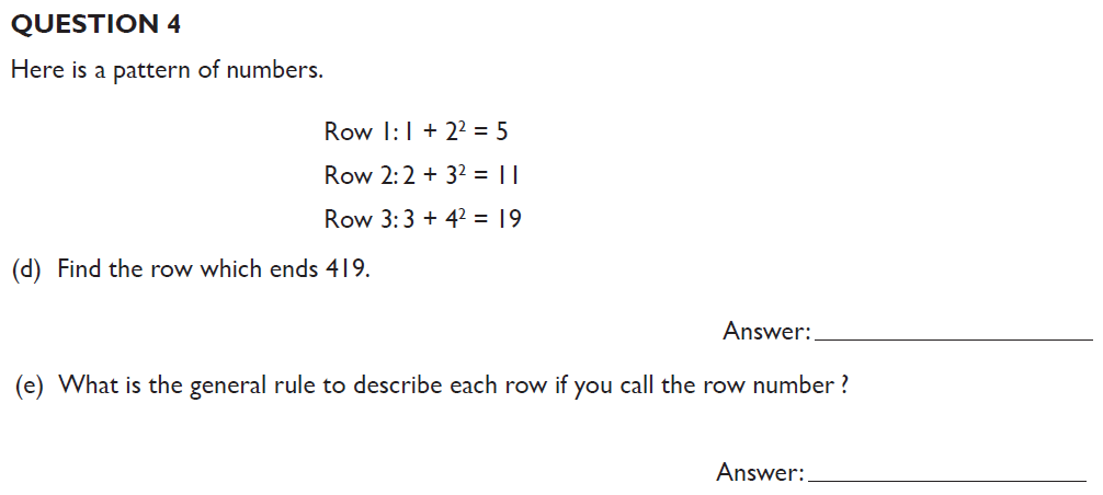 Question 17-Kings College School Section B 11 Plus for 2023 Entry Pretest for 2025 Entry