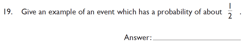 Question 19 Kings College School Section A 11 Plus for 2023 entry Pretest for 2025 Entry