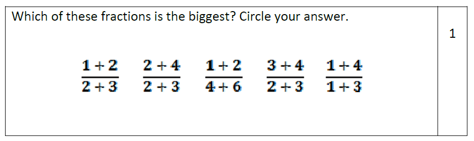 Question 23-Reigate Grammar School 11 Maths Entrance Examination 2013