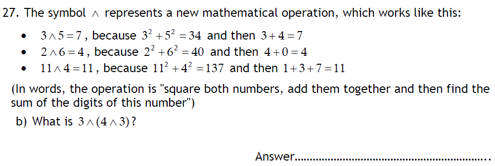 Question 32-Latymer Upper School 11 Maths Sample Paper 2 2021