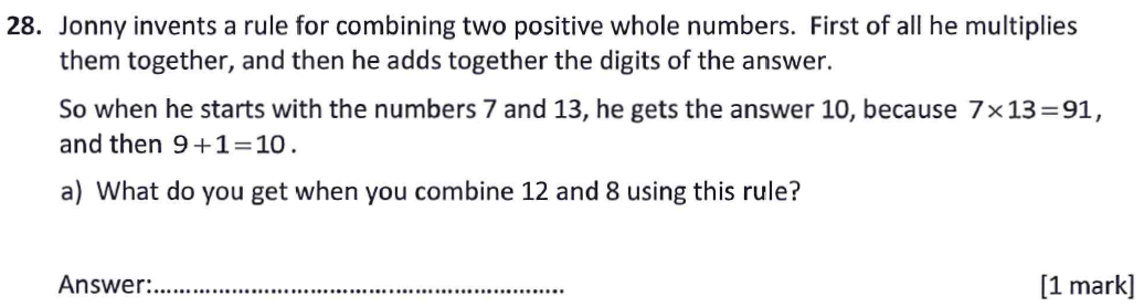 Question 38-Latymer Upper School 11 Maths Sample Paper 1 2021