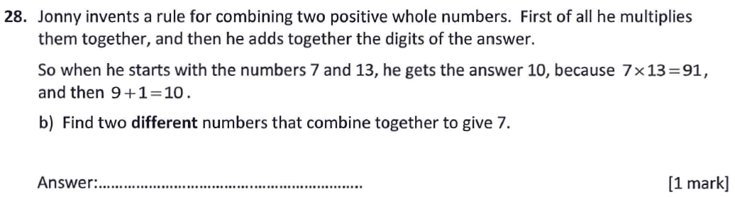 Question 39-Latymer Upper School 11 Maths Sample Paper 1 2021