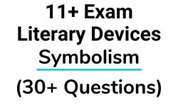 11 Plus Literary Devices Symbolism Questions Card