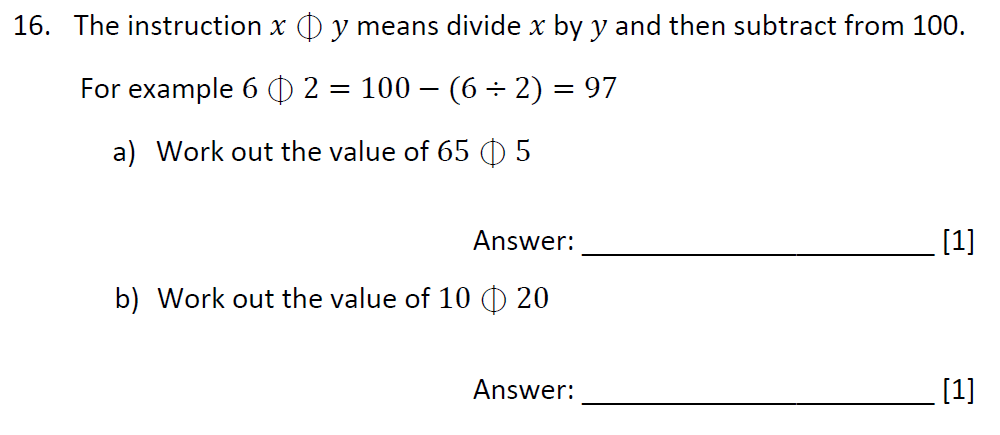 Question 30 Dulwich College Maths Speciment Paper J