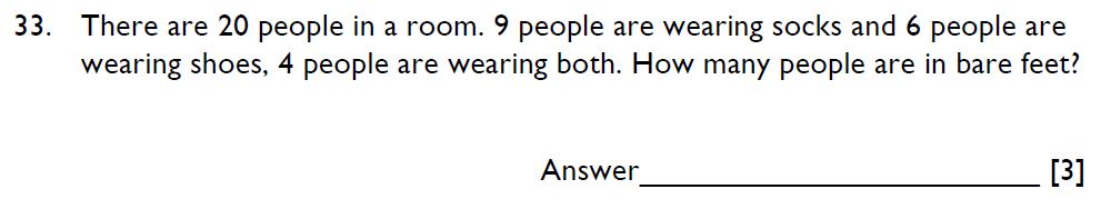 Question 47 Emanuel School Paper A