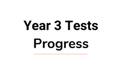 Year 3 Progress Tests