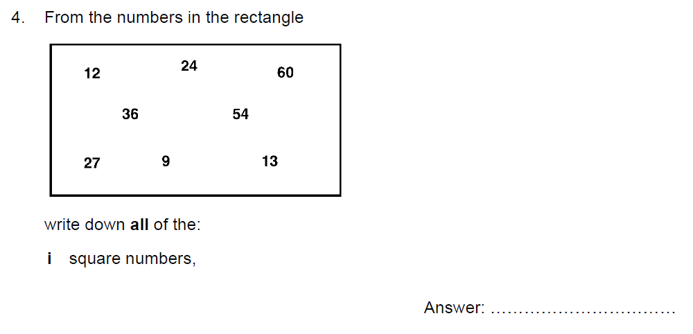 Question 04 Kent College - 13 Plus Maths Sample Paper 2