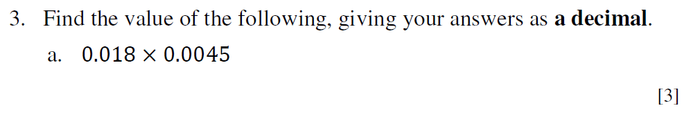 Question 07 Eton College King’s - 13 Plus Maths Scholarship A 2022