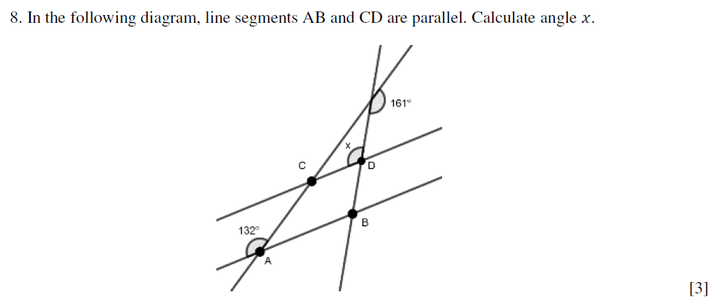 Question 13 - Eton College King’s - 13 Plus Maths Scholarship A 2021