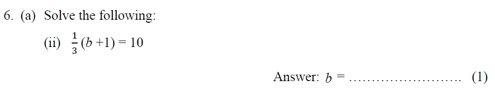 Question 16 - Tonbridge School - 13 Plus Maths Year 9 Sample B