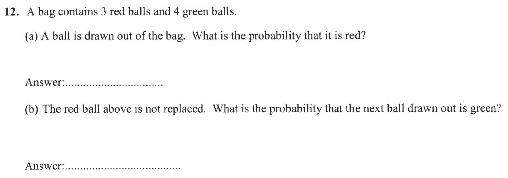 Question 19 - Forest School - 13 Plus Sample Maths Sample Paper