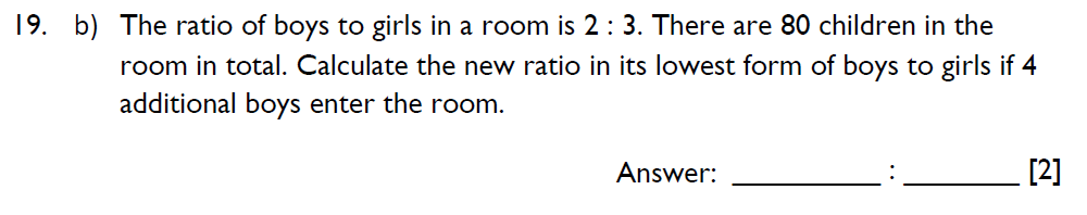 Question 40 Emanuel School - 13 Plus Maths Entrance Exam
