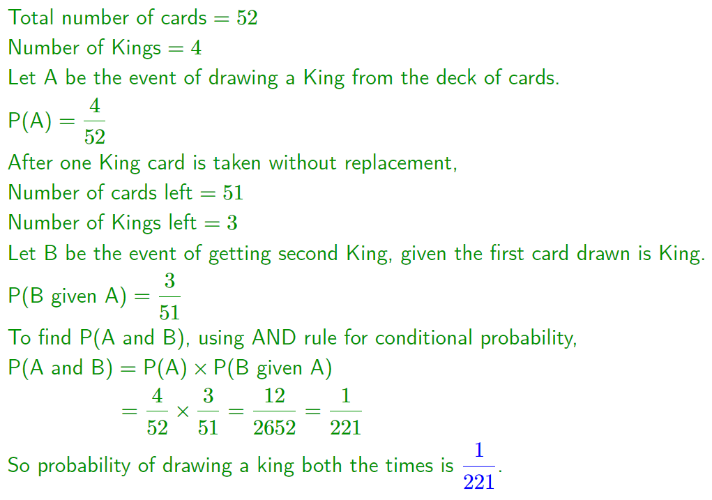 Solution 02 Conditional Probability