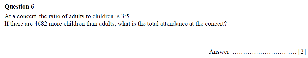 Question 13 - Oundle School Second Form Mathematics 2021