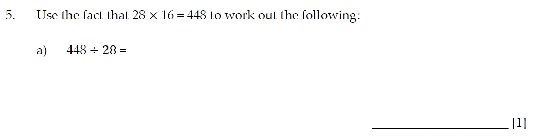 Question 07 - Sevenoaks School Year 7 Entrance Exam 2023