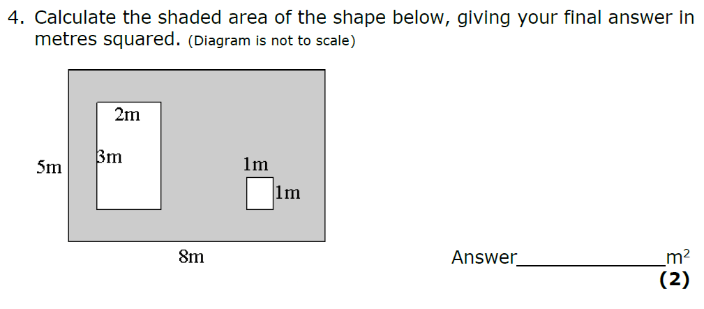 Question 23 - Haileybury 11 Plus Maths Sample Assessment 2