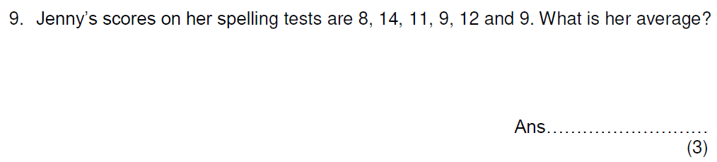 Question 30 - Haileybury 11 Plus Maths Sample Assessment 1
