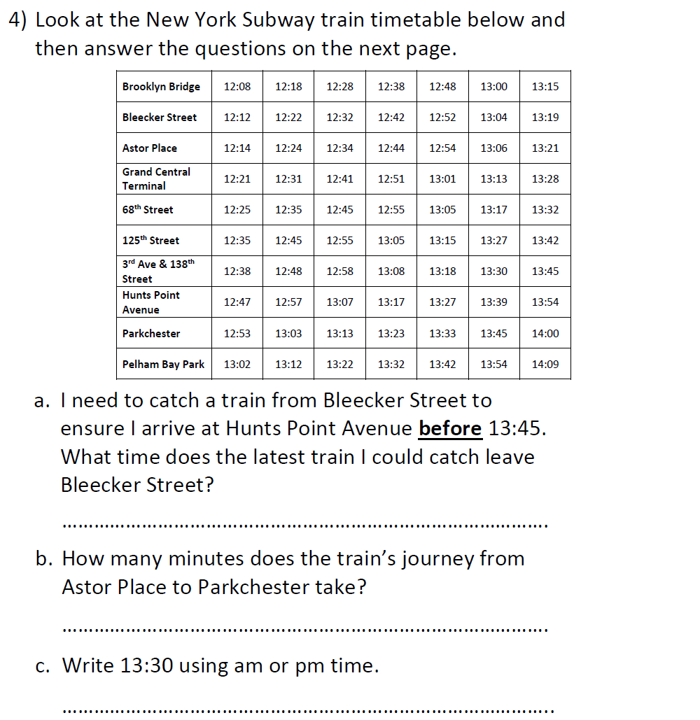Question 05 - St Anselms College 2021 11 Plus Maths Sample Paper 1