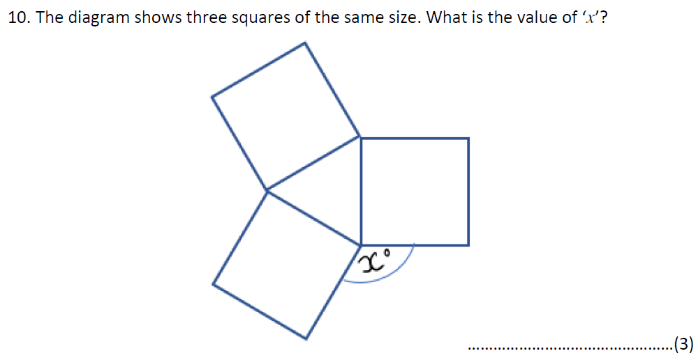 Question 11 - Bancroft's School 11 Plus Maths Entrance Paper 2024