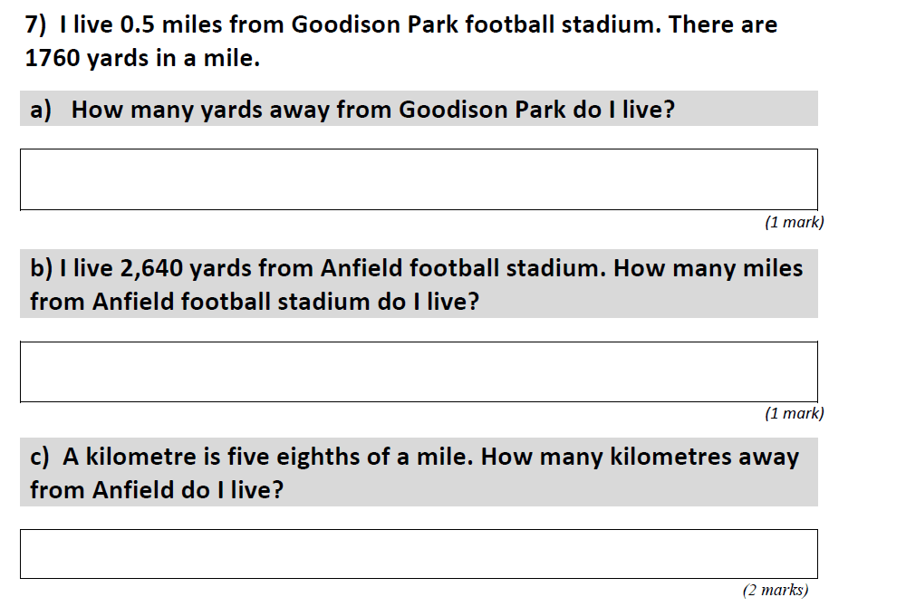Question 11 - St Anselms College 2021 11 Plus Maths Sample Paper 2