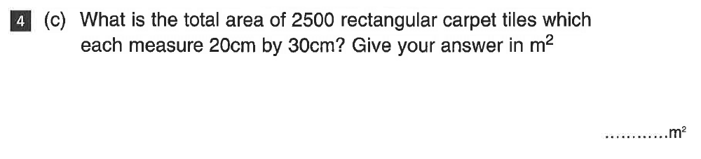 Question 12 CSSE Maths 2019 Entry Paper