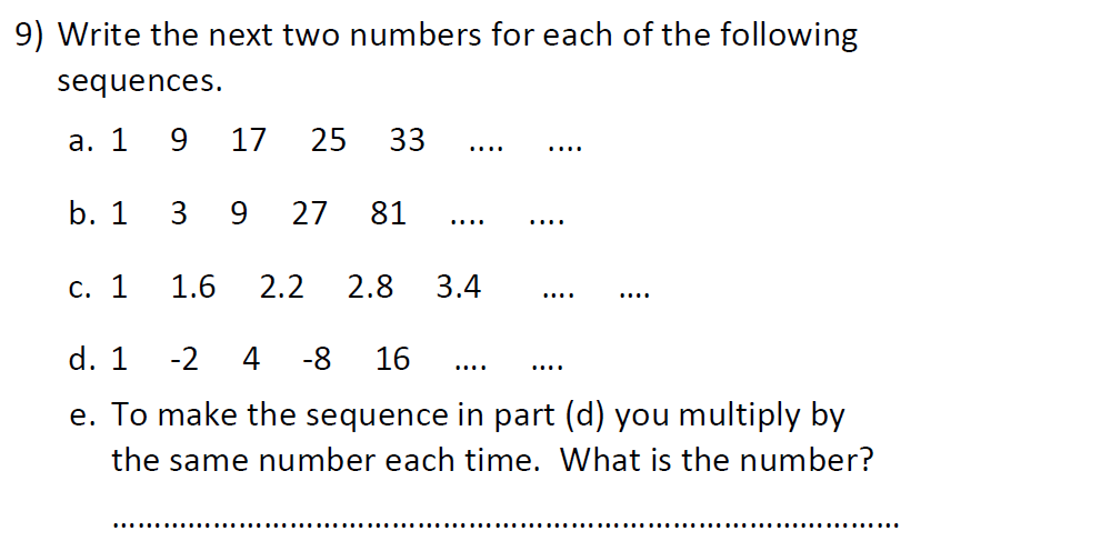 Question 12 - St Anselms College 2021 11 Plus Maths Sample Paper 1