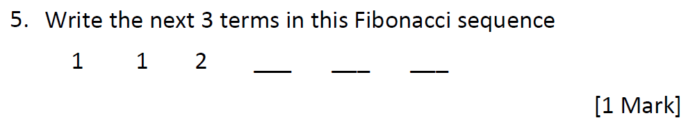 Question 13 The Grammar School at Leeds 11 Pus Maths Entrance Paper 2021