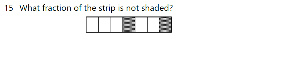 Question 15 Haileybury 11 Plus Maths Sample Assessment 3