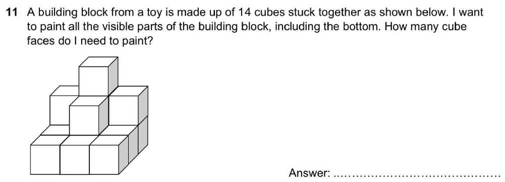 Question 16 - North London Collegiate School 11+ Exam Maths Paper 2020