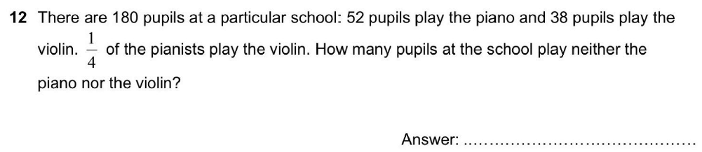 Question 17 - North London Collegiate School 11+ Exam Maths Paper 2020