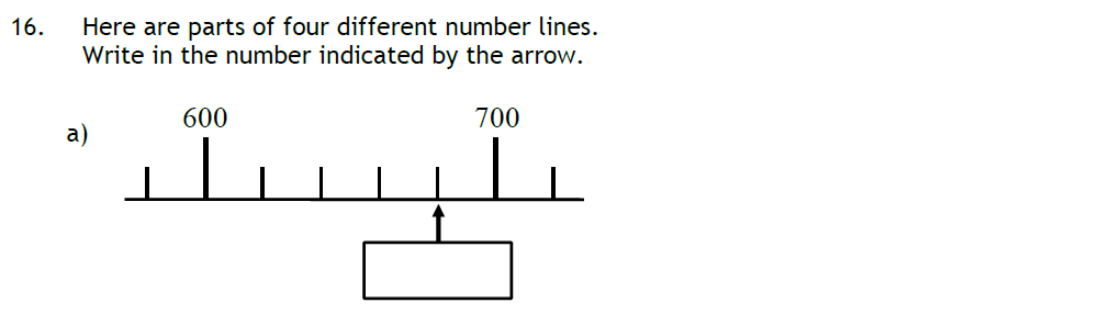 Question 20 - Reading Blue Coat School 11 Plus Maths Sample Paper