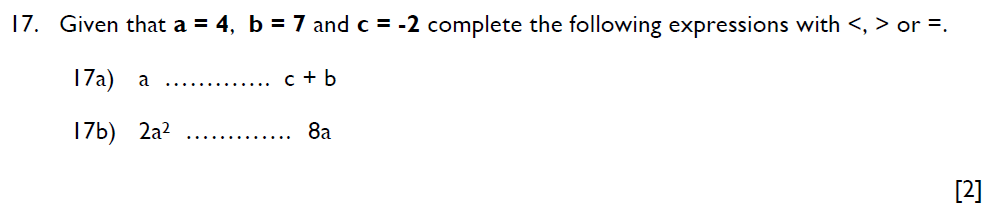 Question 21 Aldenham School 11 Plus Maths Sample Paper 2023