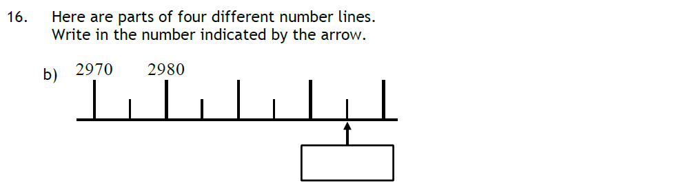 Question 21 - Reading Blue Coat School 11 Plus Maths Sample Paper
