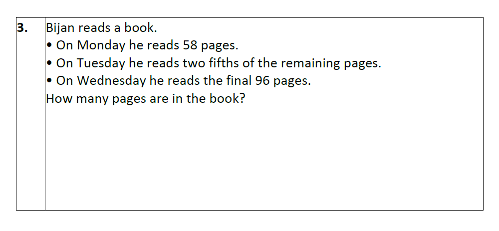 Question 23 Eltham College Year 7 Entrance and Scholarship Exam 2023