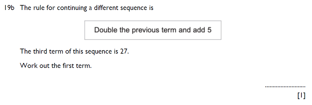 Question 24 Aldenham School 11 Plus Maths Sample Paper 2023