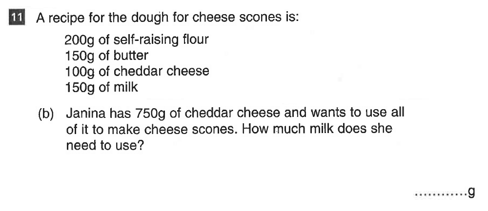 Question 24 CSSE Maths 2019 Entry Paper