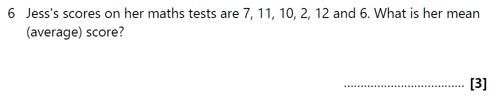 Question 26 Haileybury 11 Plus Maths Sample Assessment 3