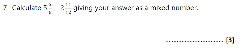 Question 27 Haileybury 11 Plus Maths Sample Assessment 3