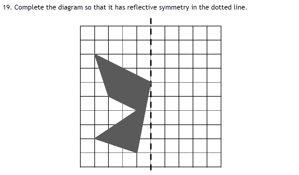 Question 28 - Reading Blue Coat School 11 Plus Maths Sample Paper