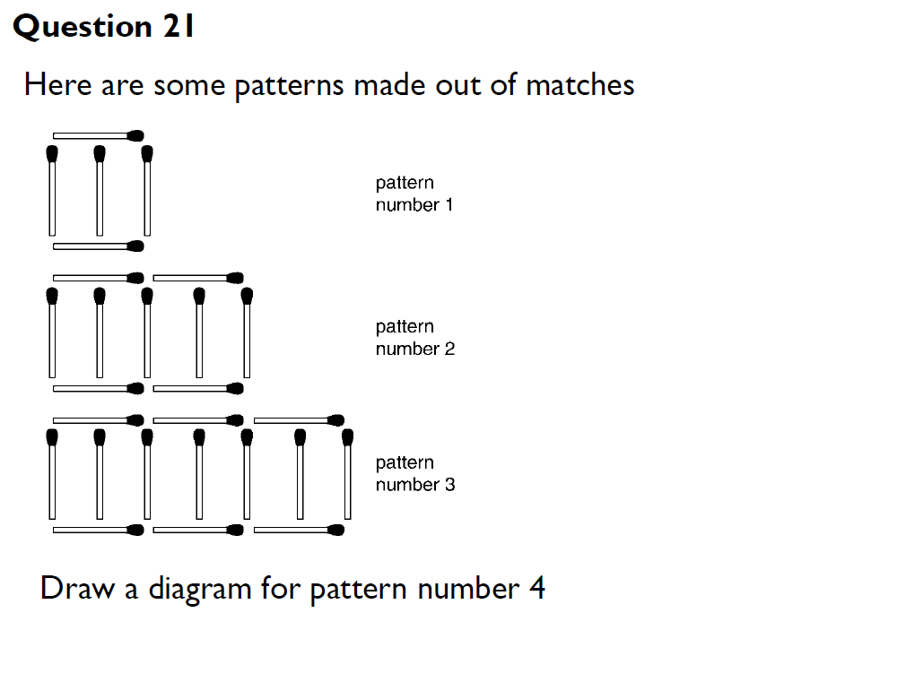 Question 29 King's High Warwick 11 Plus Maths Entrance Exam Paper