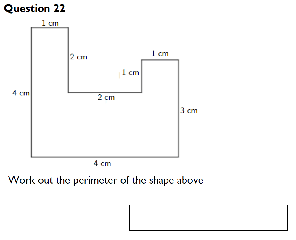 Question 31 King's High Warwick 11 Plus Maths Entrance Exam Paper