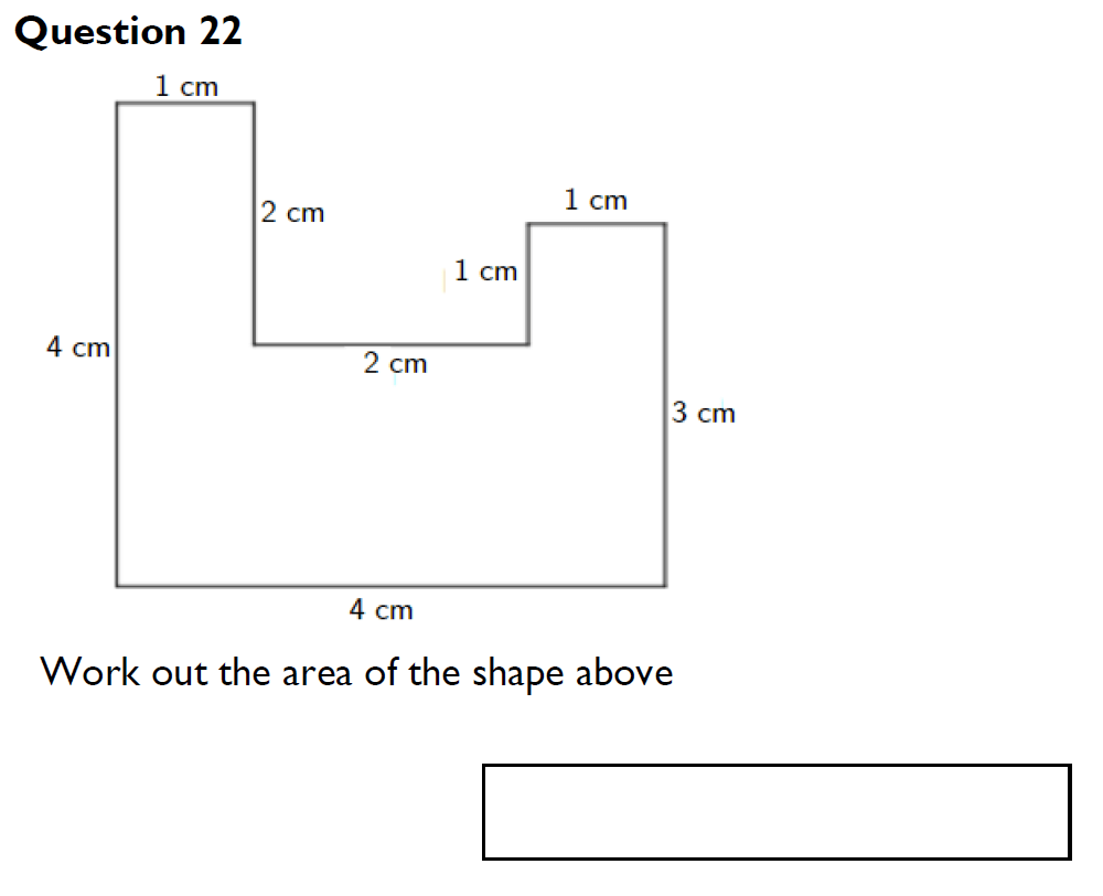 Question 32 King's High Warwick 11 Plus Maths Entrance Exam Paper