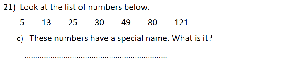 Question 32 - St Anselms College 2021 11 Plus Maths Sample Paper 1